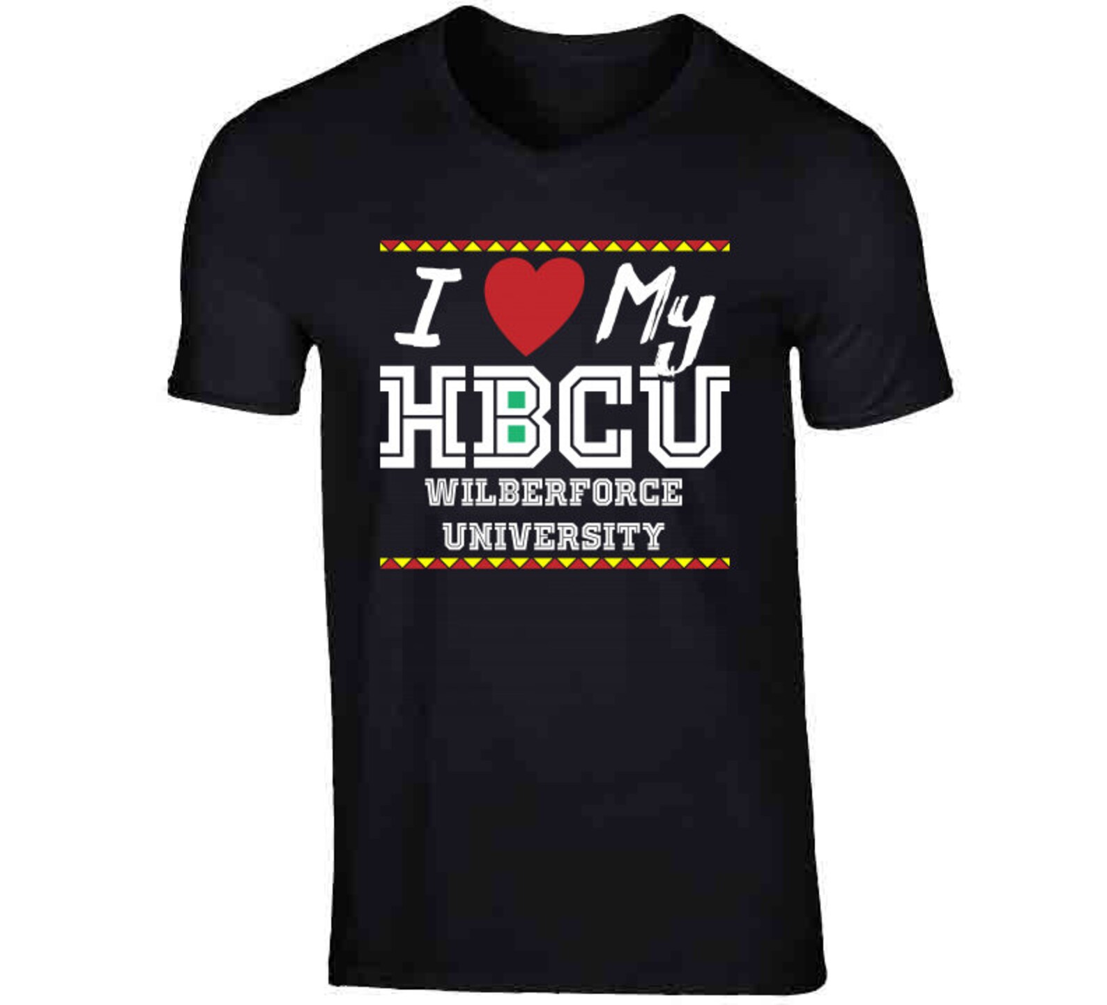 Adoro la mia maglietta Hbcu Wilberforce University Pro Black Etsy