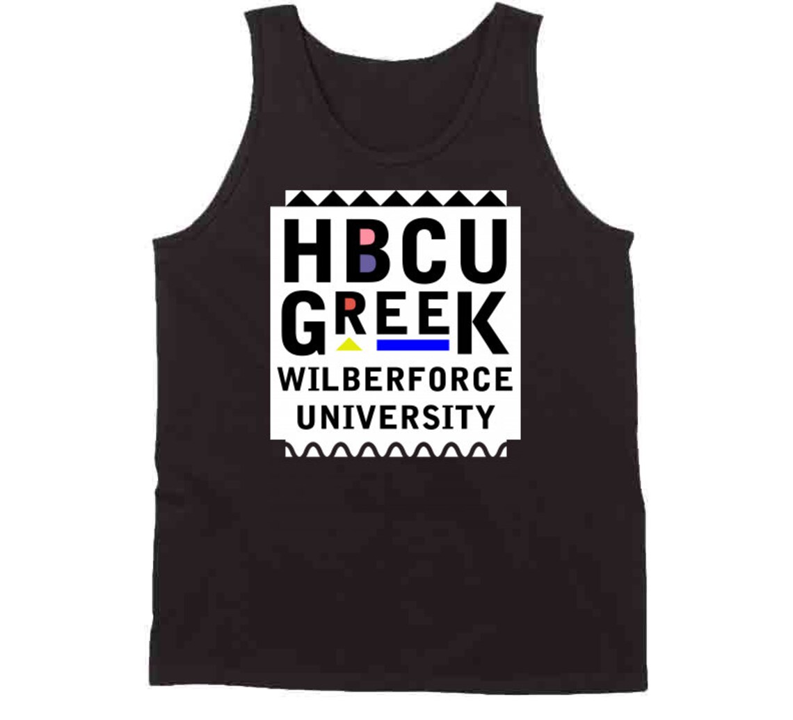 Wilberforce University Black Greek Hbcu Gift T Shirt Etsy