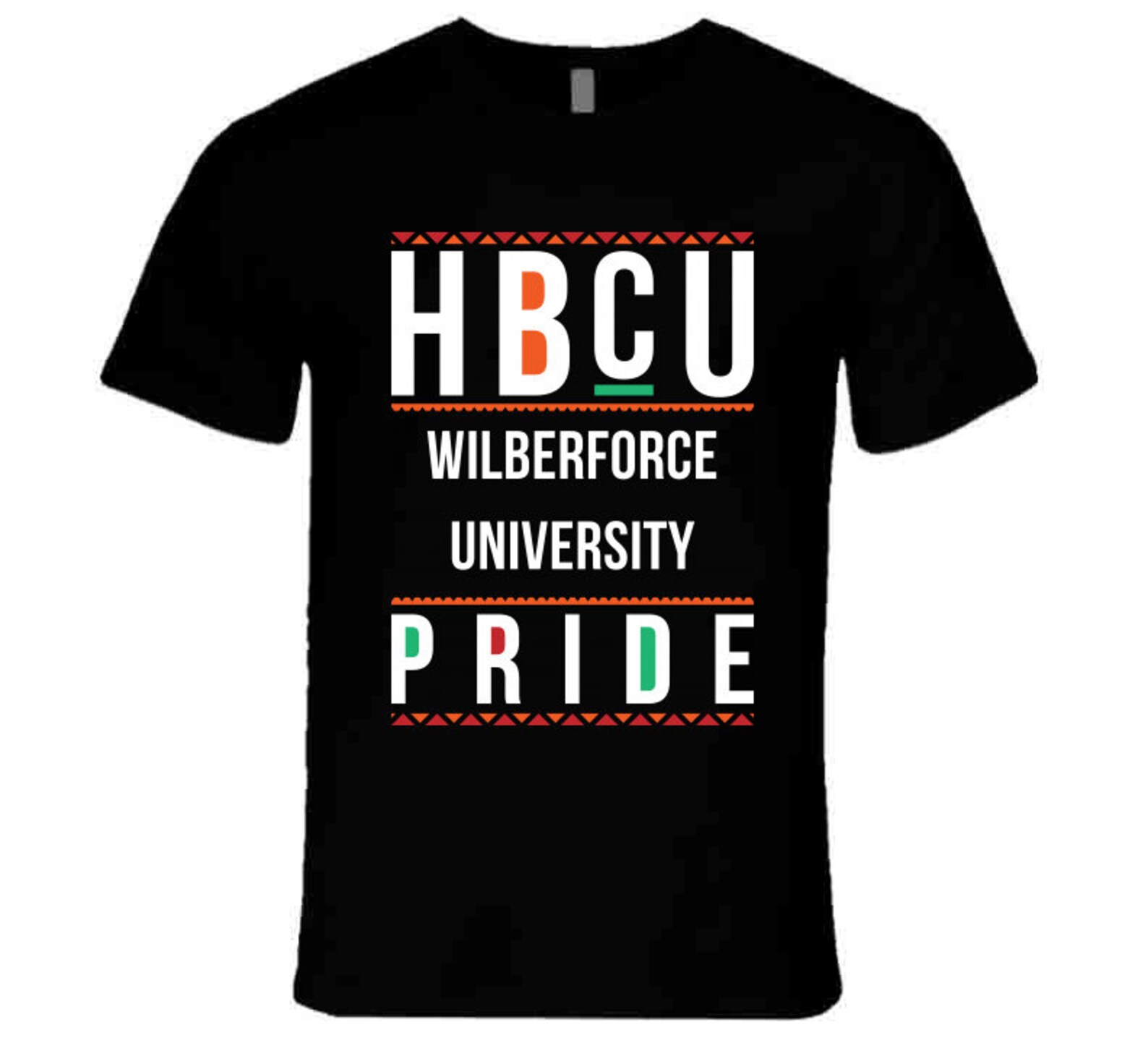 Hbcu Wilberforce University Pride T Shirt Etsy