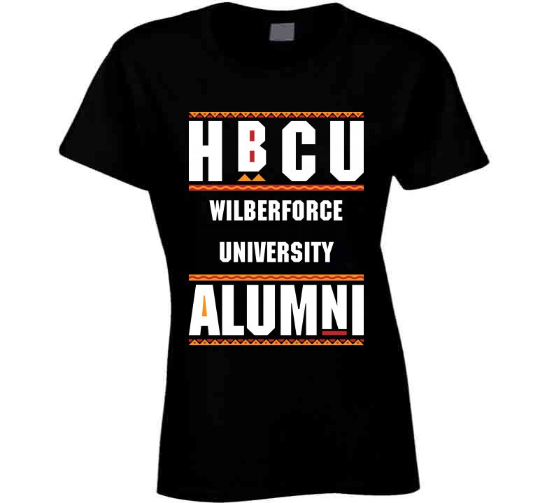 Tshirt Hbcu Wilberforce University Alumni Etsy