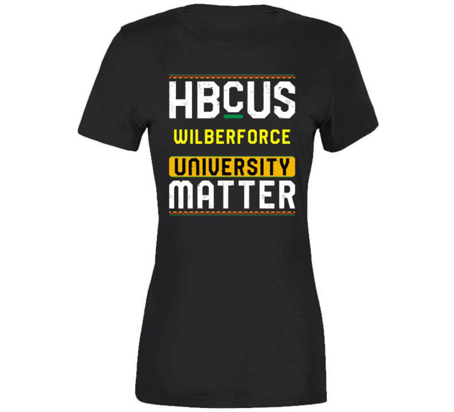 Hbcus Wilberforce University Matters T Shirt Etsy