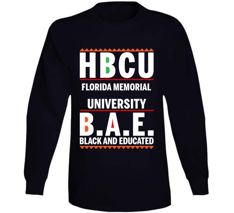 Hbcu Florida Memorial University Black and Educated T Shirt Etsy