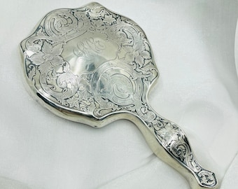 Antique Sterling Hand Held Mirror/ with no mirror..