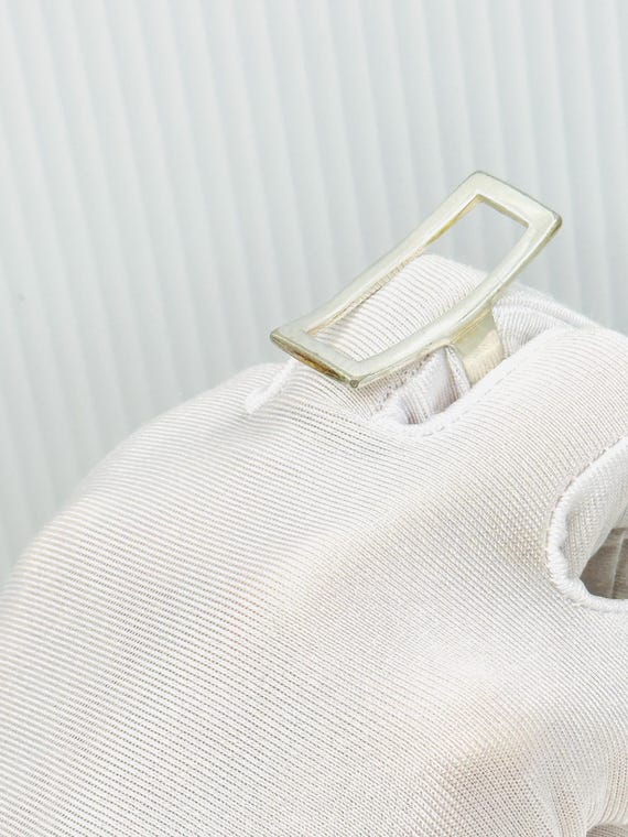 Vintage Sterling Silver Rectangular  Ring. - image 7