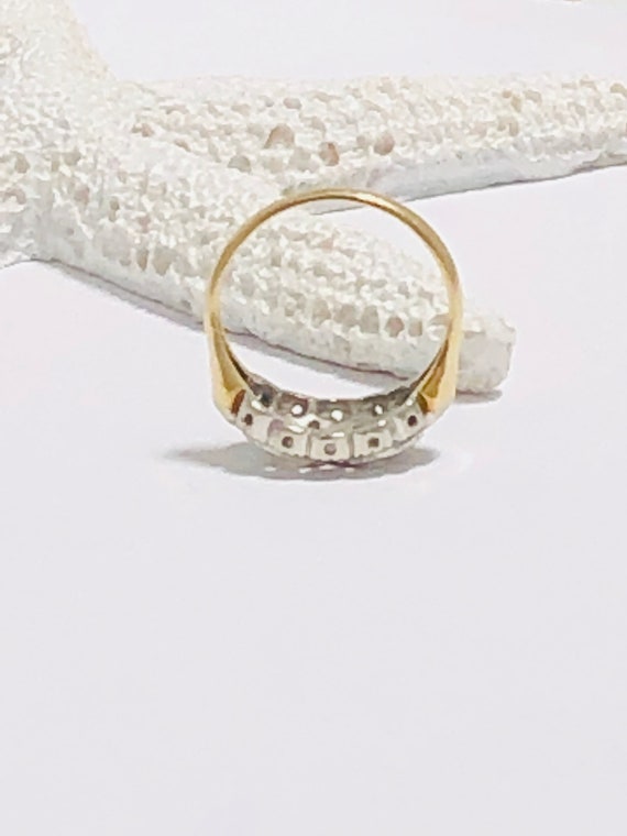 Vintage  Diamond Engagement Ring Art Deco/ - image 8