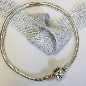 pandora Iconic  Silver Charm Bracelet
