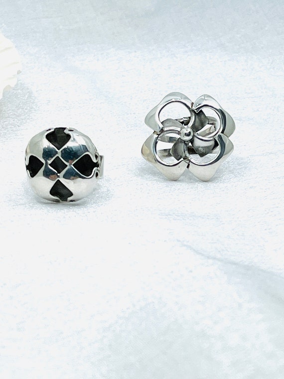Vintage Sterling Silver 950   Two -set of Ring. - image 4
