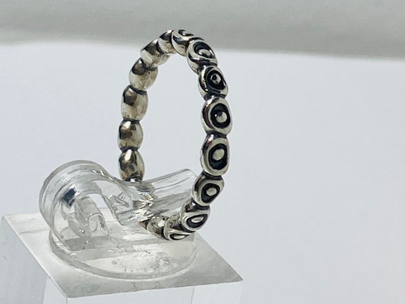 Pandora Sterling Silver  Band Ring. - image 1