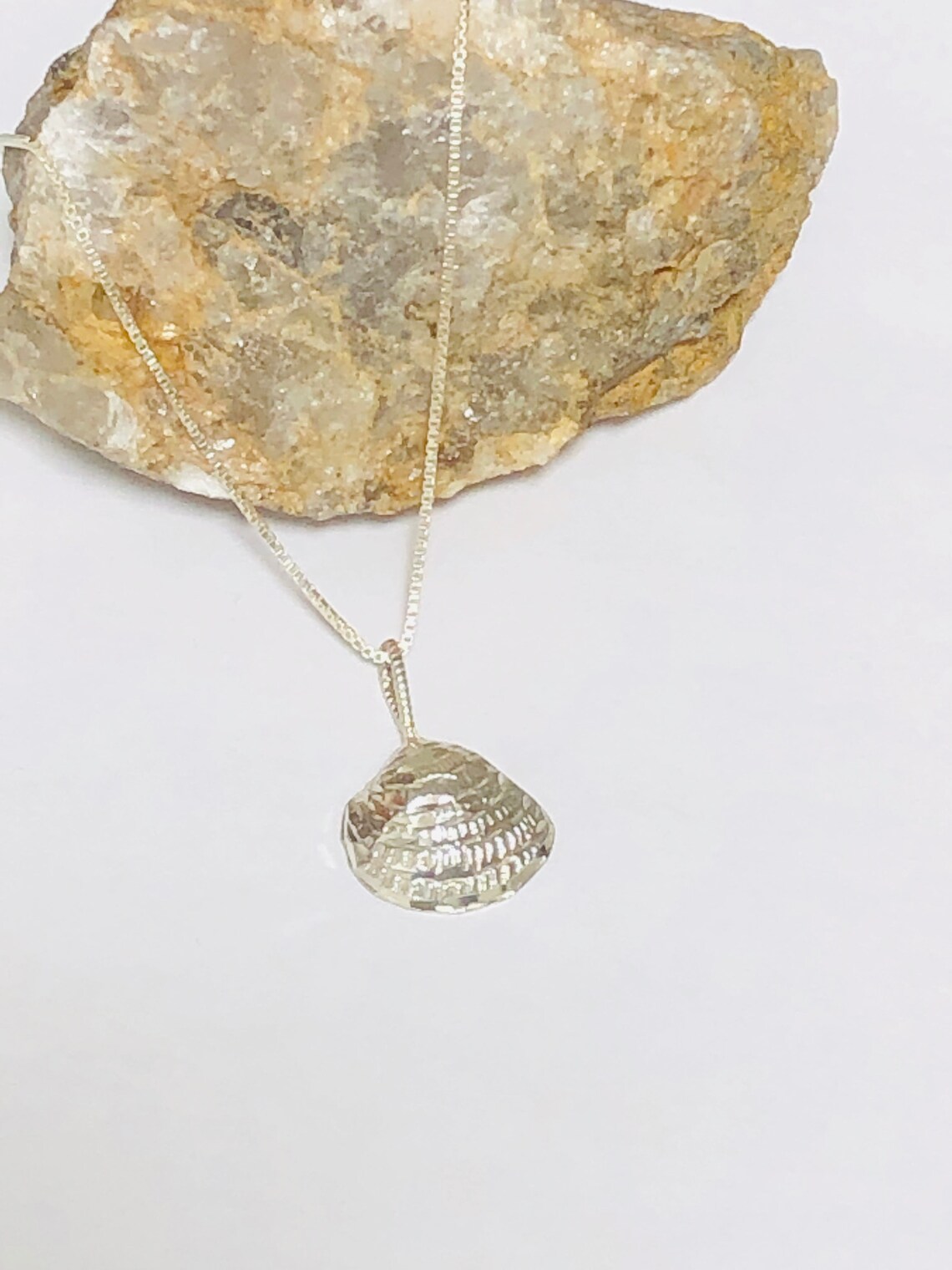 Antique Clam Shell Necklace main image 0