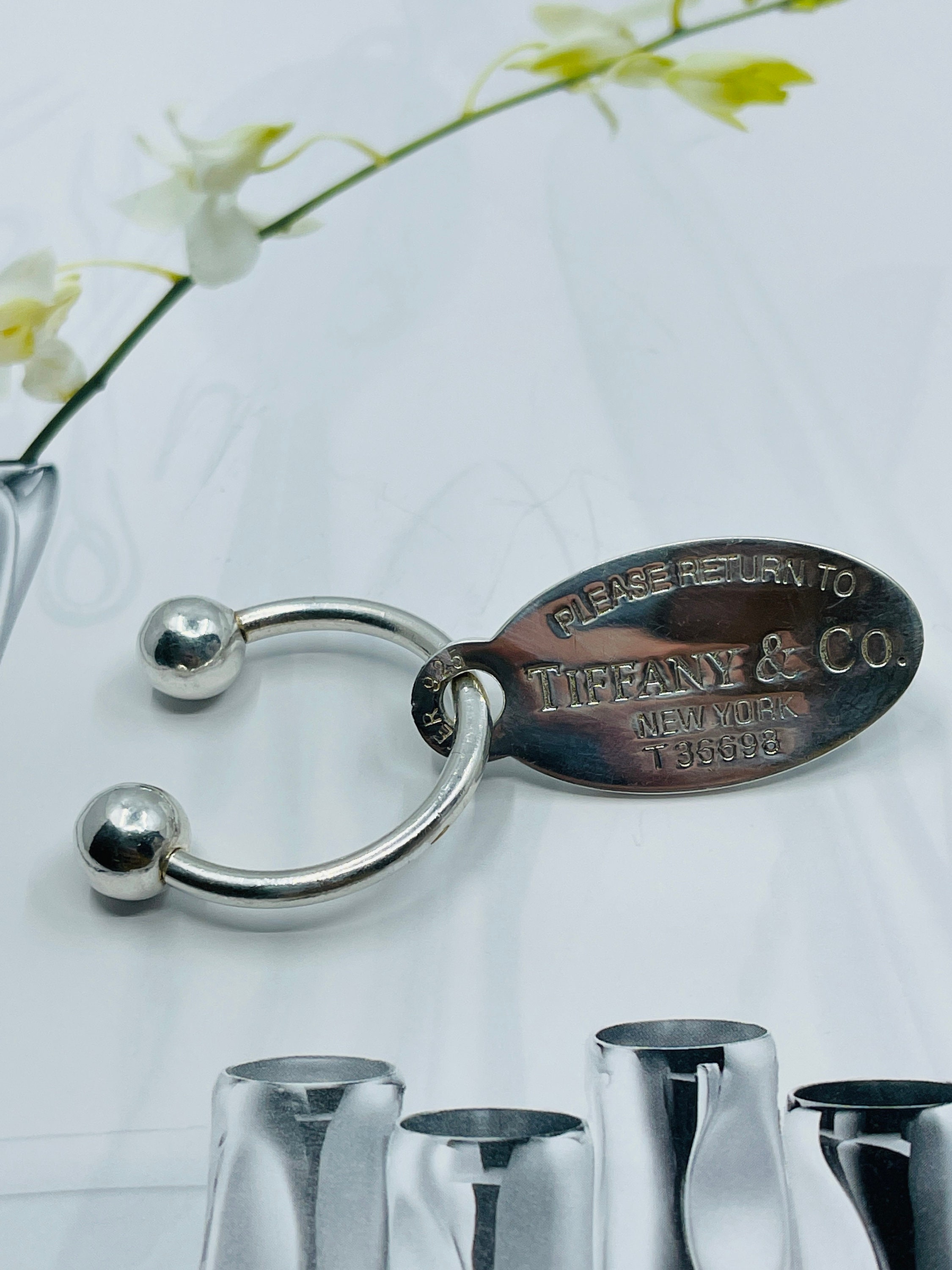 Tiffanys and co key ring - Etsy 日本