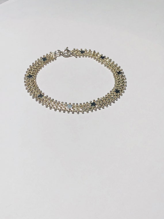 925 Sterling Silver 7mm  Mesh Link Chain Bracelet… - image 10