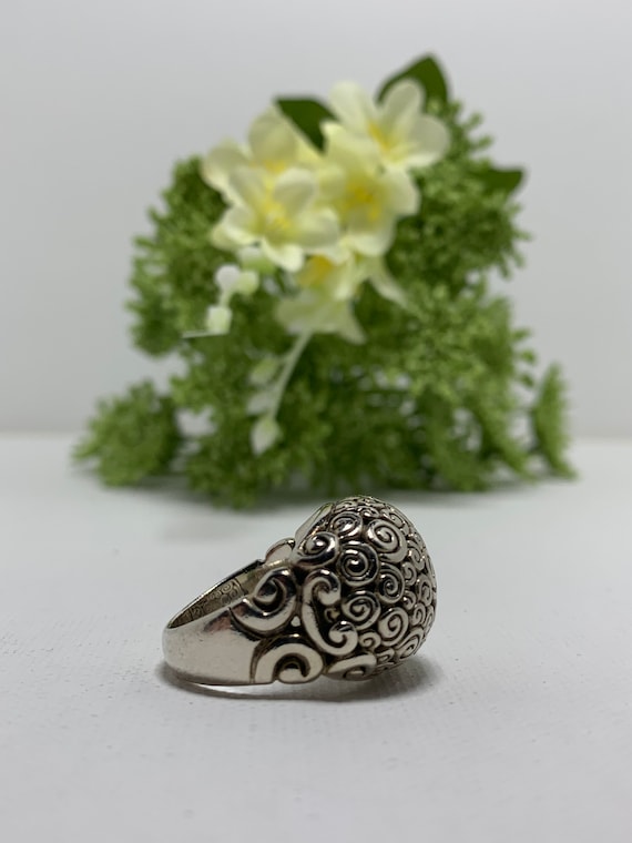 Cloud Bubble Domed Ring - image 4