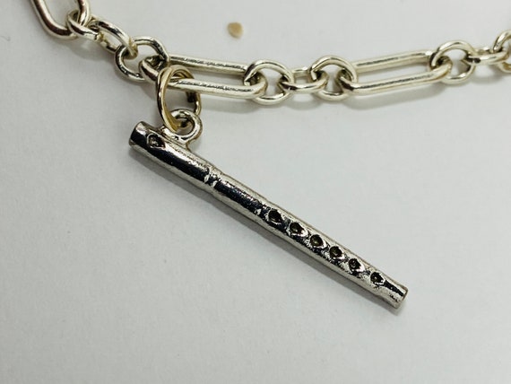 Vintage Sterling  Silver  3 Charms Bracelet. - image 7