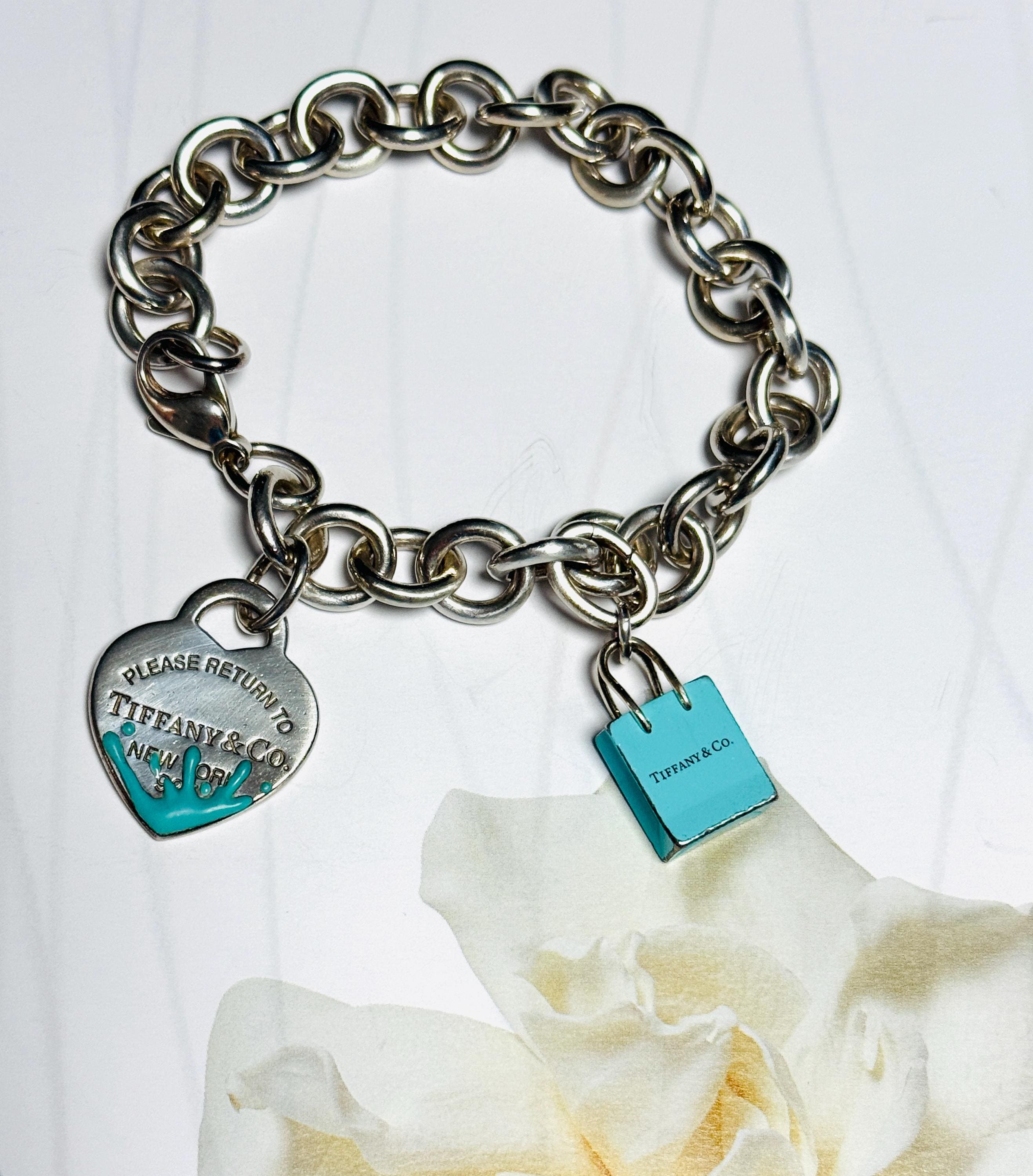 Authentic Tiffany&co. Return to Tiffany Heart Color Splash Silver