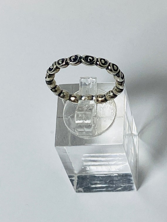 Pandora Sterling Silver  Band Ring. - image 3
