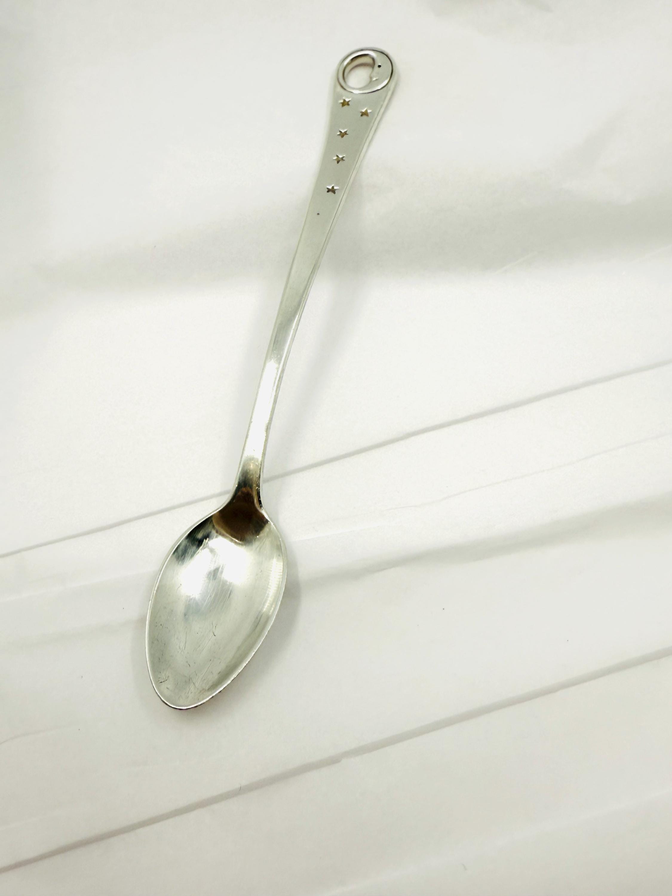 Buy Authentic Tiffany&co. Sterling Silver Moon Baby Spoon 925 