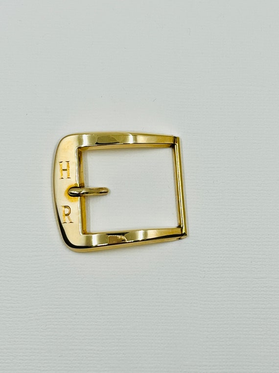 Vintage 14K Solid Gold Belt Buckle.