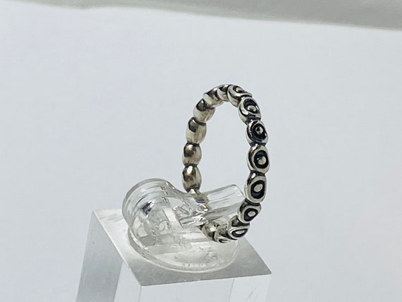 Pandora Sterling Silver  Band Ring. - image 4