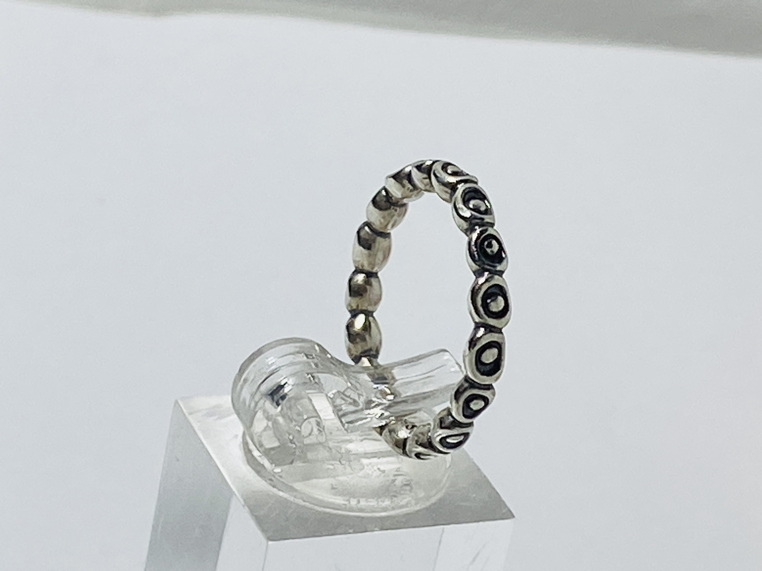 Pandora band ring silver online