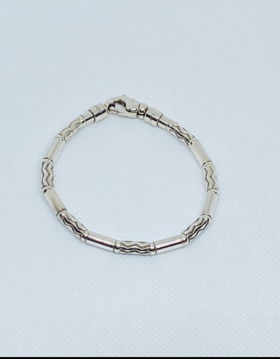 Authentic Tiffany@co Vintage Sterling Silver Aztec Zig Zag Germany