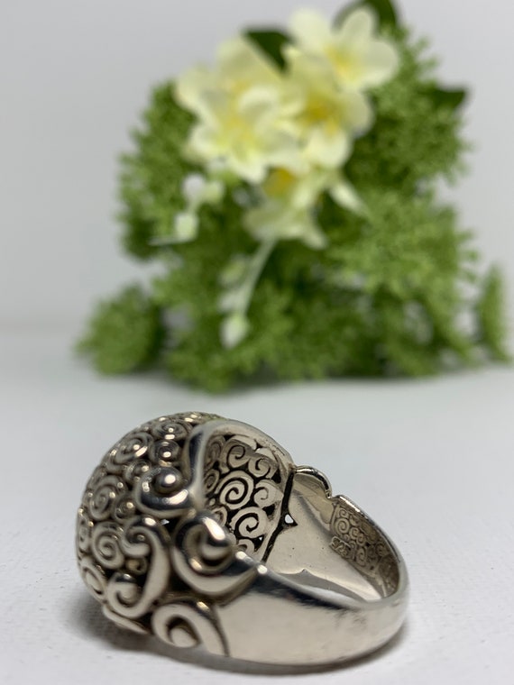 Cloud Bubble Domed Ring - image 6