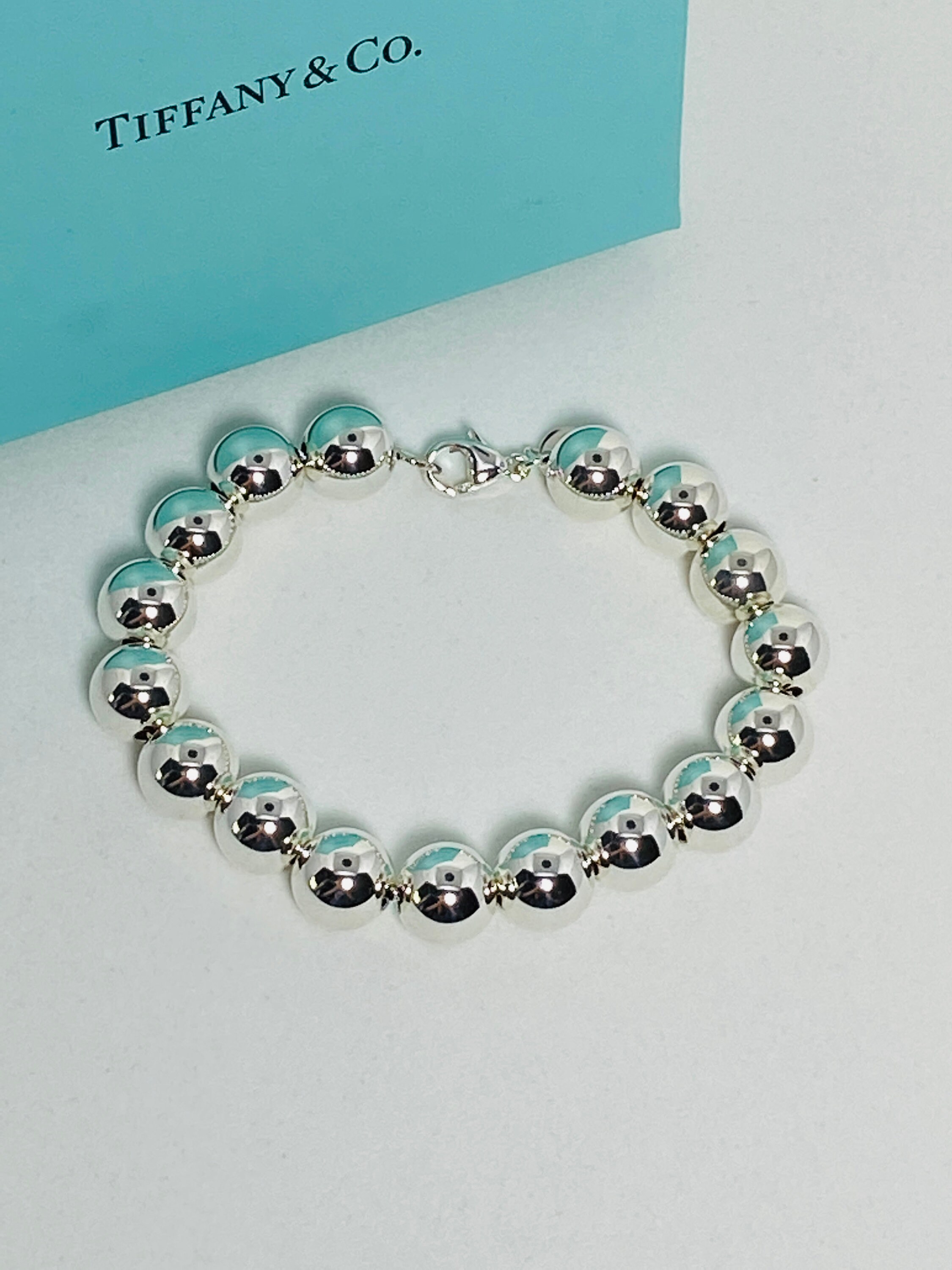 Tiffany silver ball bracelet online