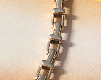 Authentic TIFFANY &co T Narrow Chain Bracelet in 18 Karat Gold. - Etsy