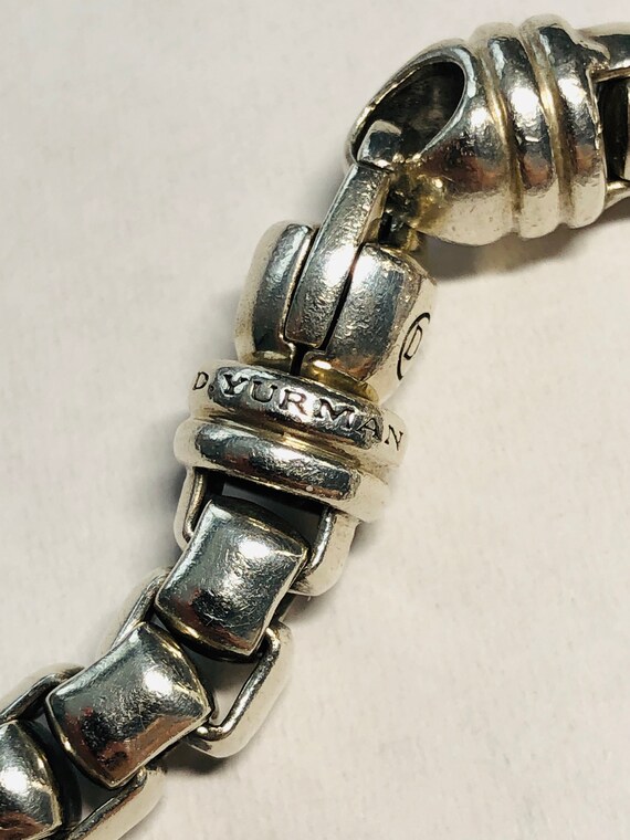 David Yurman Men's Large Box Chain Bracelet