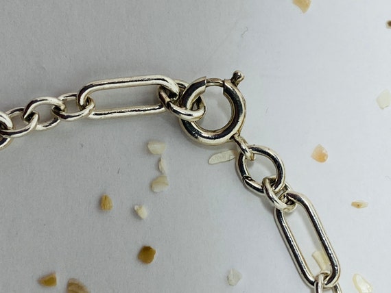 Vintage Sterling  Silver  3 Charms Bracelet. - image 9