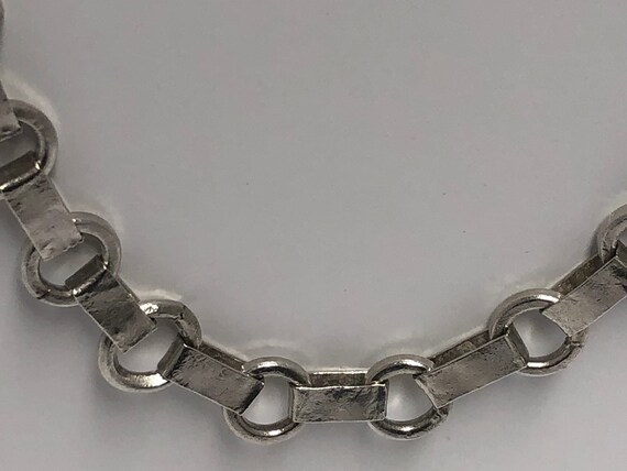 Handmade Sterling Silver  Rolo  Link Chain Men's … - image 3