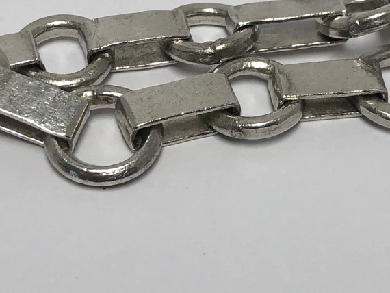 Handmade Sterling Silver  Rolo  Link Chain Men's … - image 5