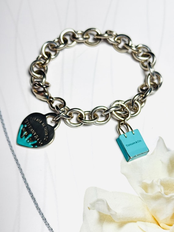 Authentic Tiffany&co. Return to Tiffany Heart Color Splash Silver