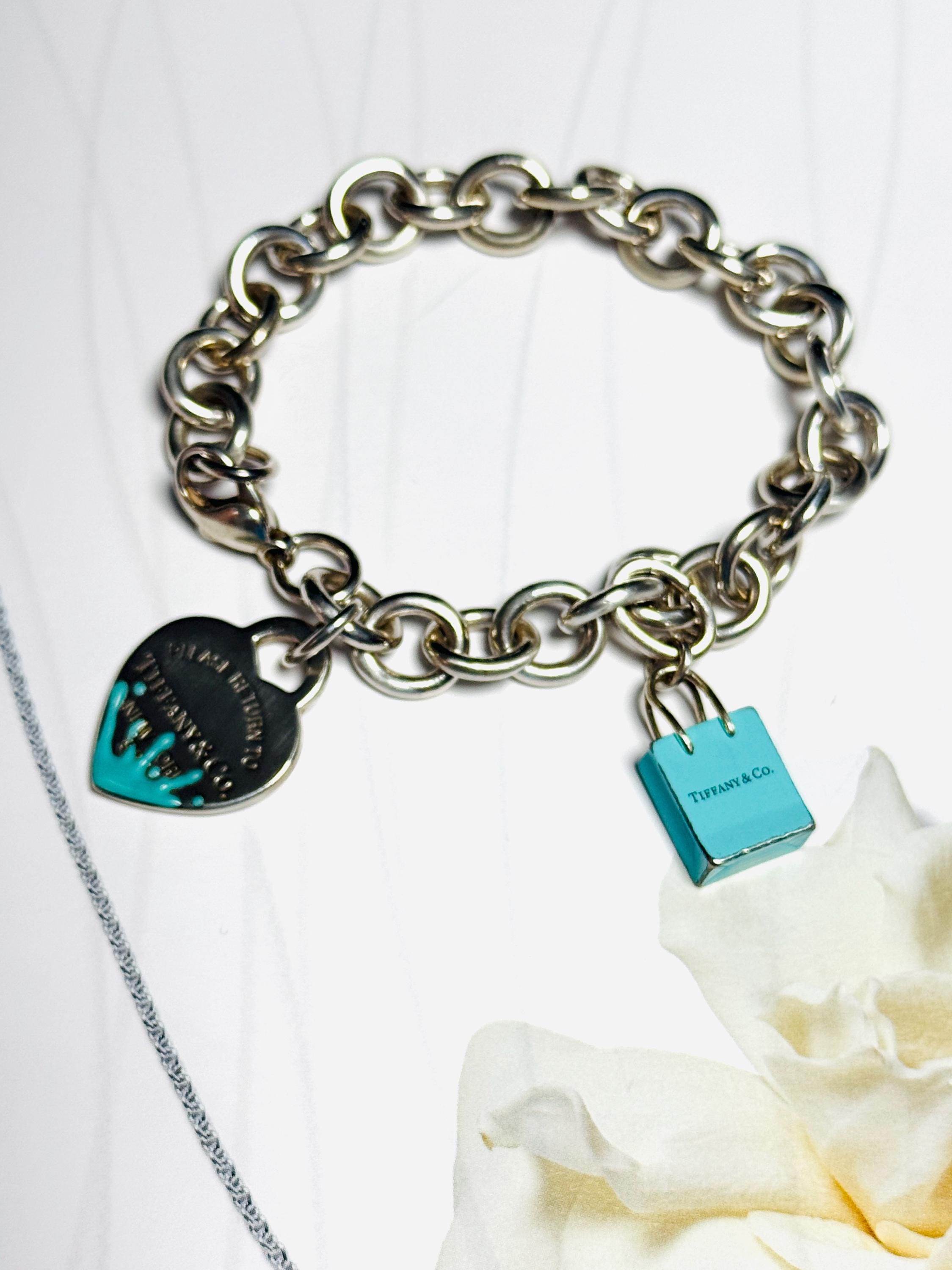 Authentic Tiffany&co. Return to Tiffany Heart Color Splash Silver