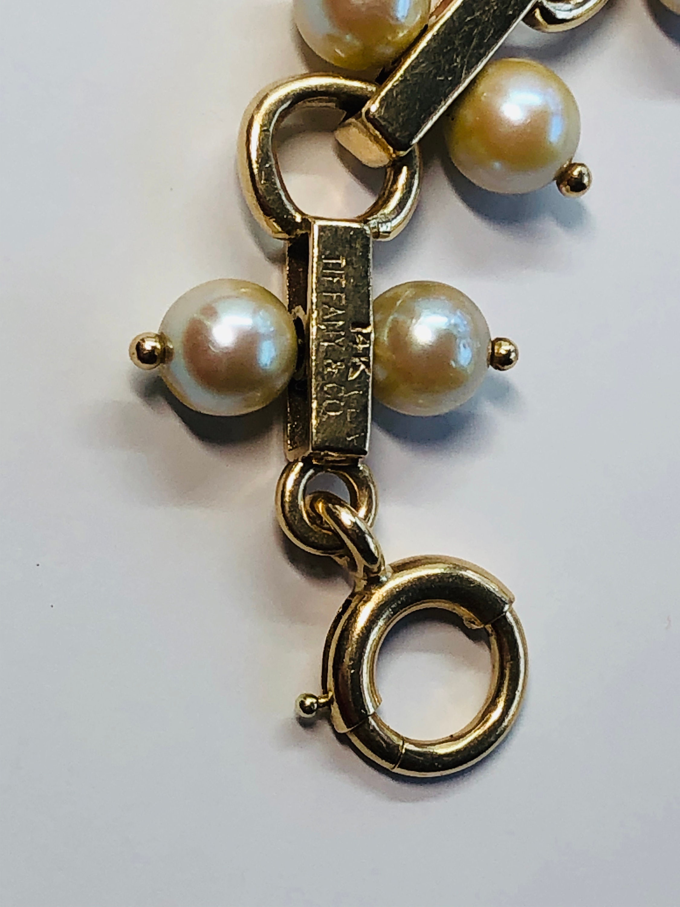 Vintage Tiffany & Co. 14k Yellow Gold Bracelet with Charms – Nally Jewels