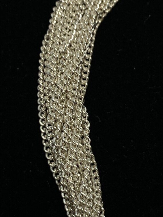 Sterling Silver Multi Strand  Bracelet. - image 3