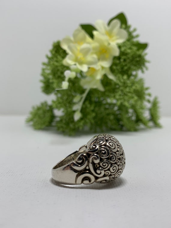 Cloud Bubble Domed Ring