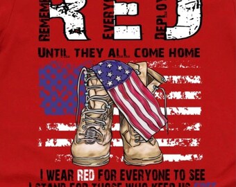 Red Friday Polo - Etsy