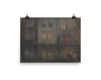 Nocturne Whistler The Silent Sea fine art giclee print various sizes