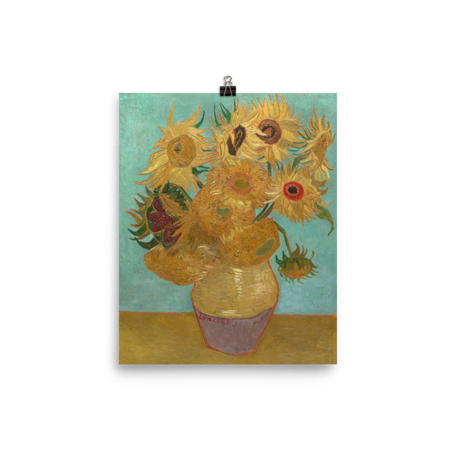 Vincent Van Gogh Sunflowers 1889 / Art Print Etsy