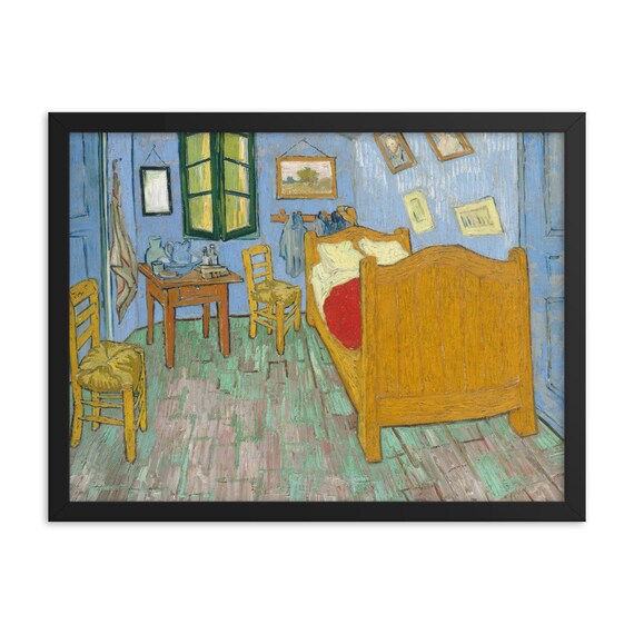 Vincent Van Gogh Bedroom In Arles 1889 Framed Art Print