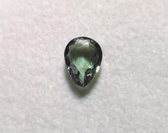 Natural Indian Alexandrite Loose Gemstone | Pear Cut, Color Change (1.05 Ct) loose Gem Stones Green to Red