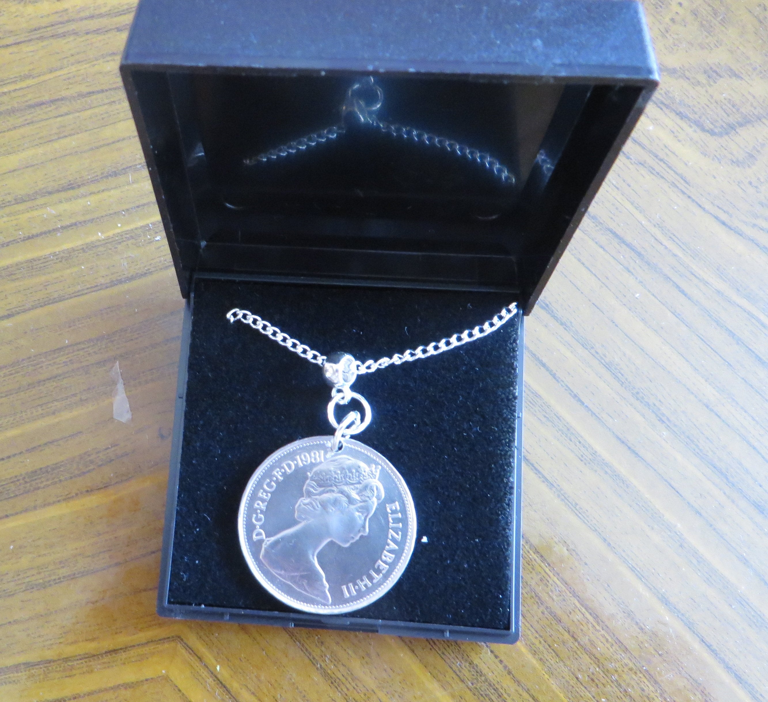 Original Genuine Old Style 10p Coin Necklace Etsy Australia