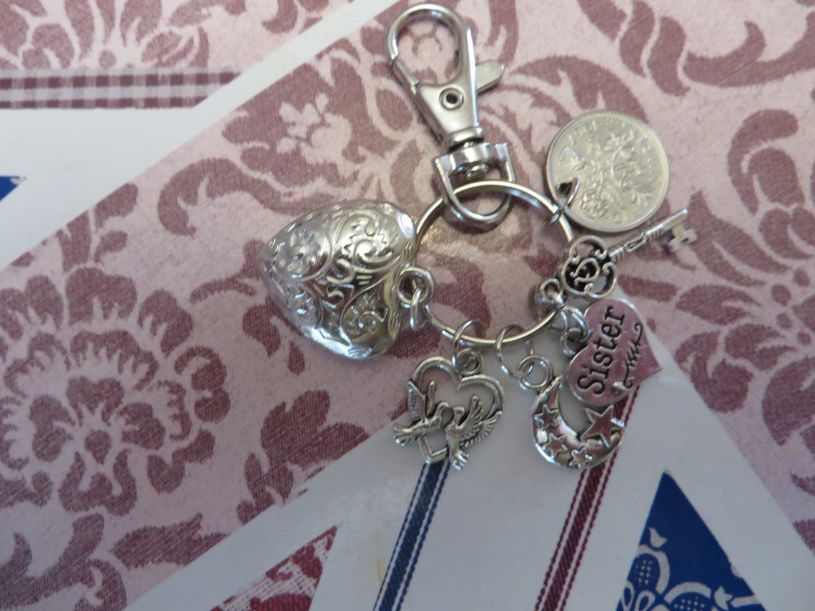 A Novelty Key Ring for your Sister Etsy