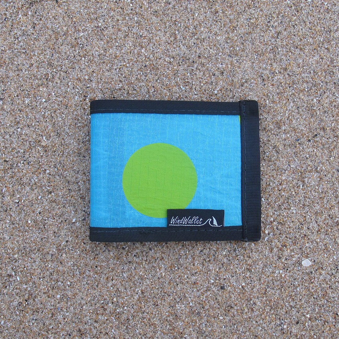 Sailcloth Kitesurfing Wallet Windwallet Ralley Dots Etsy