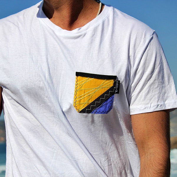 Segeltuch Recycled - Windsurf Männer Tshirt