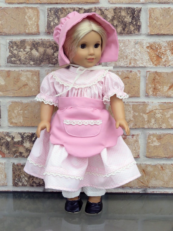 american girl pink dress American Girl Maryellen's Pretty Pink Dress for 18" Dolls (Doll Not Included)