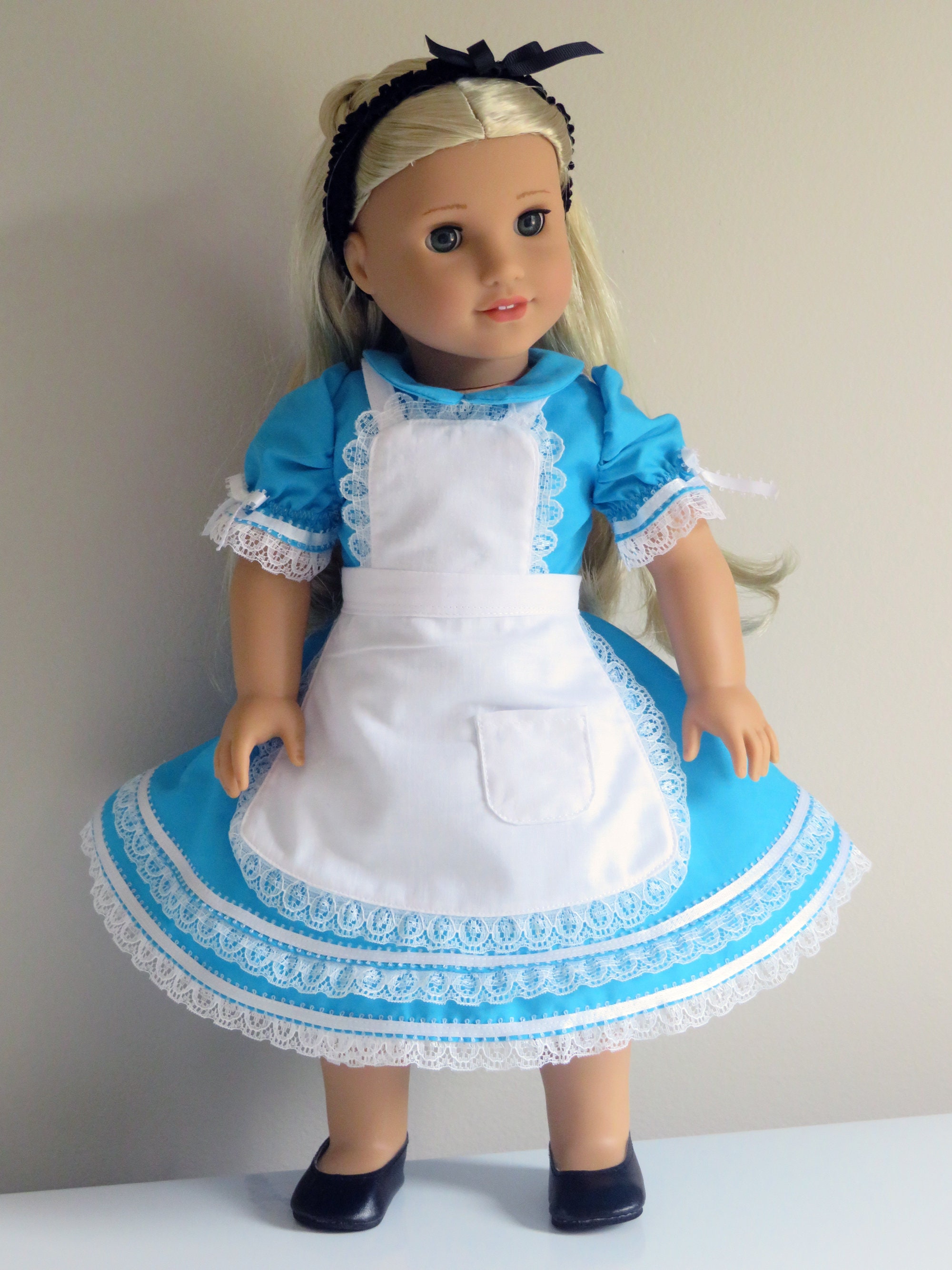 Doll Clothes: Historical Alice Dress, Fit's 18 American Girl Dolls - Etsy
