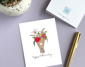 Happy Mother’s Day - Flower Bouquet Card