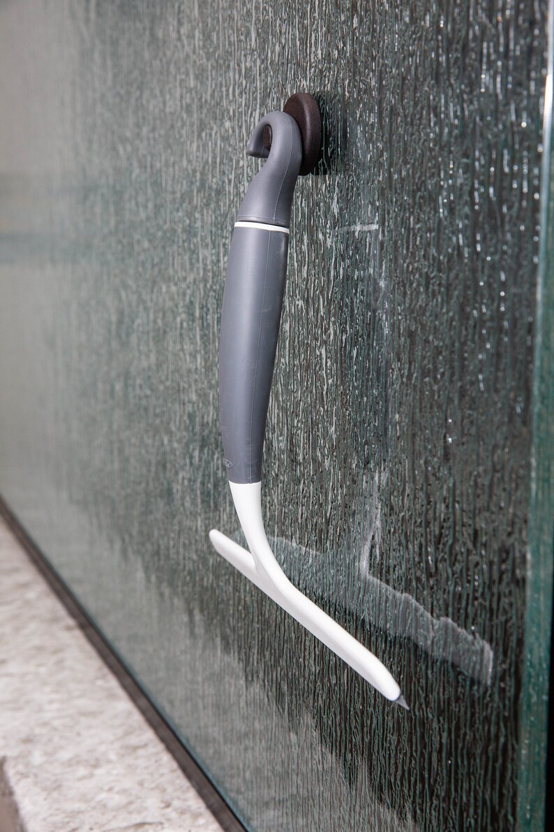 Magnetic Hook Shower Hang Squeegee And Bath Loofah Holder