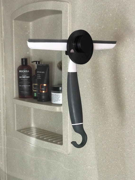 Magnetic Squeegee Holder for Glass Shower, Magnetic Hook, Squeegee Holder, Shower  Organizer, Squeegee Hook, Shower Suction Cup, Bath Shower 